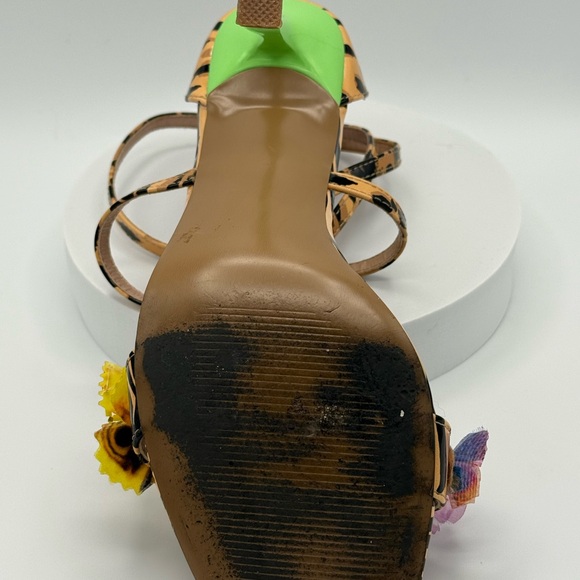 Betsey Johnson Everly Strappy Butterfly 🦋 Embellishment Heels Sandals 8 - Picture 11 of 11